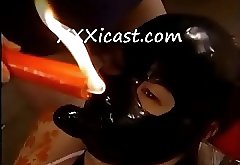 Hooded Asian Gets Waxed